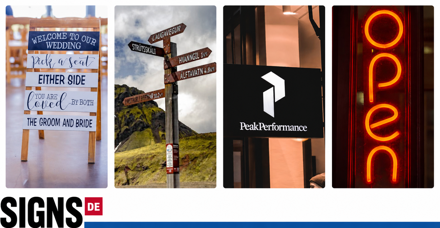 street signs